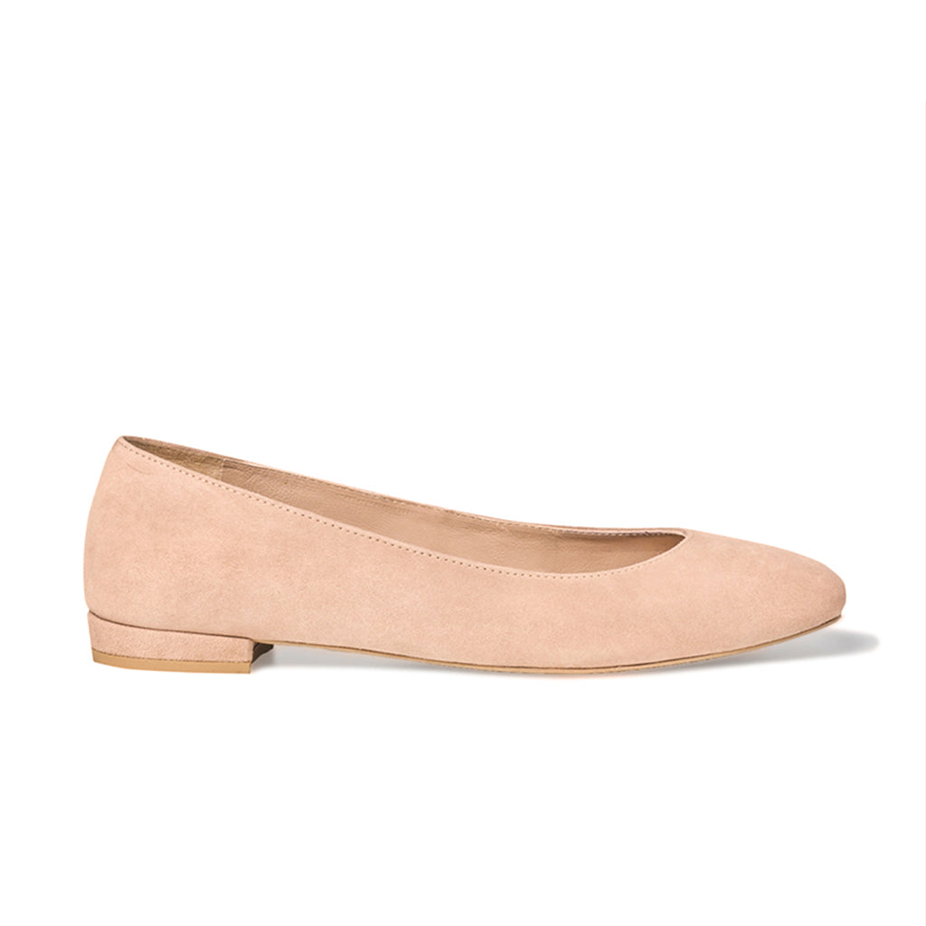Poppy Suede Ballet Flats - Zurbano Shoes