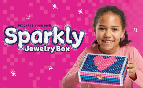 Buy PURPLE LADYBUG Design Your Own Jewelry Box Kids Craft