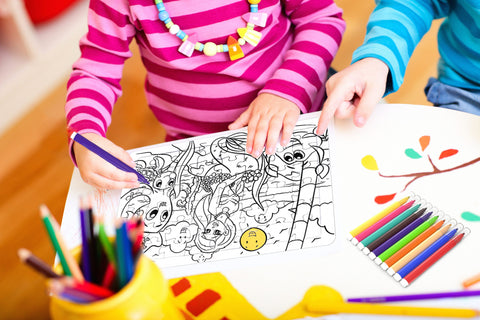 color-in puzzles