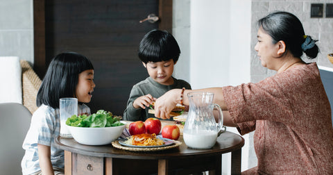 kids eating healthy