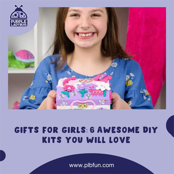 Gifts for Girls: 6 Awesome DIY Kits You Will Love – Purple Ladybug