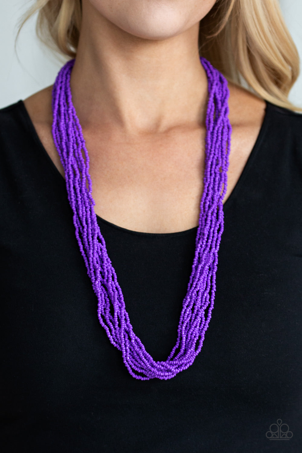 purple necklace paparazzi