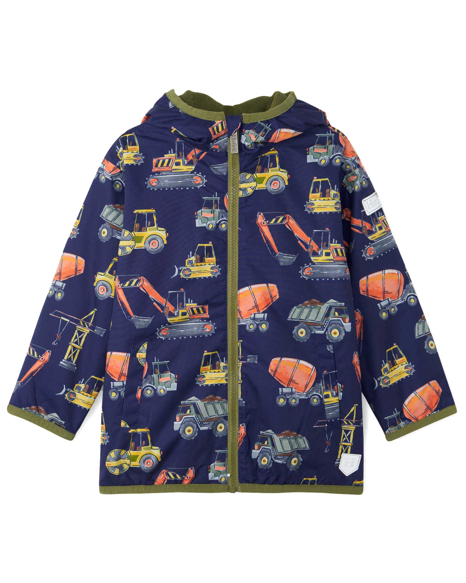 Hatley Forest Camo Microfiber Rain Jacket • Wellies Online