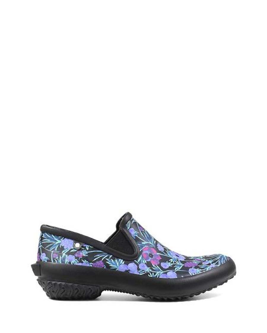 floral rubber shoes