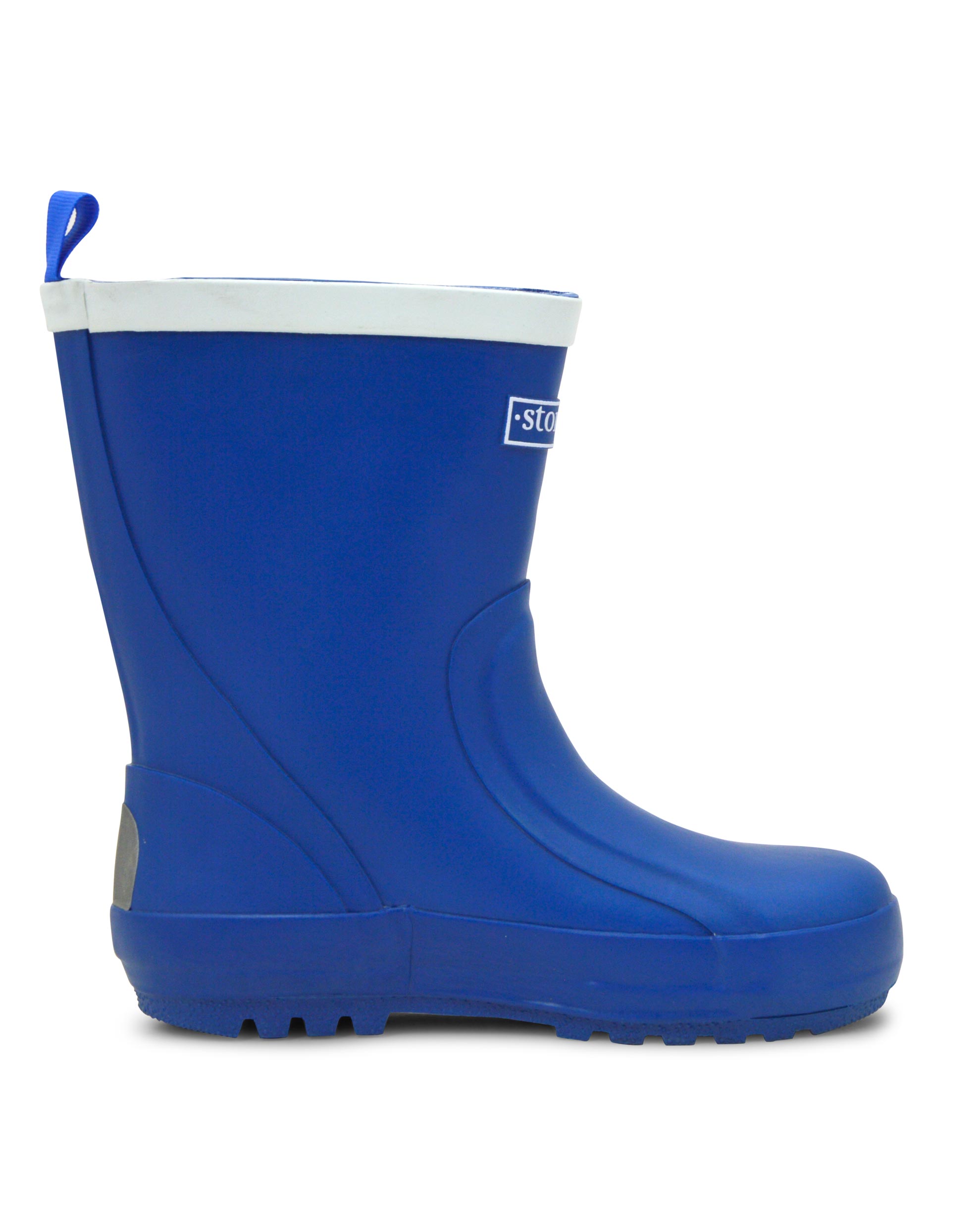 Splasher Blue Kids Gumboots • By Stormur • Wellies Online