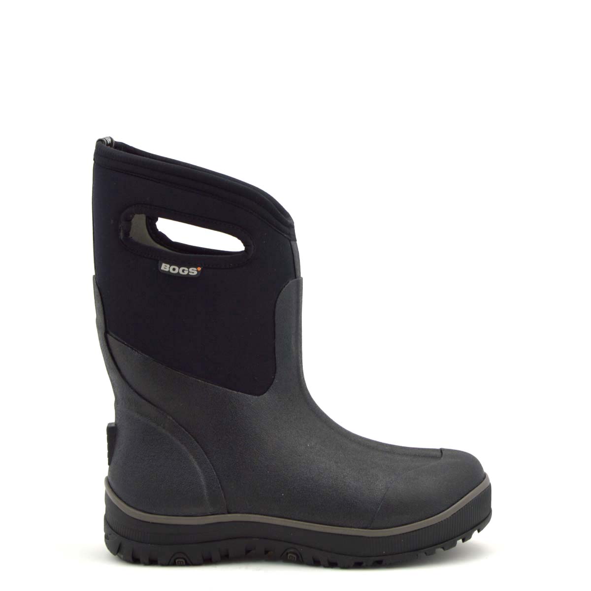 Bogs Ultra Mid Black Mens Gumboots 