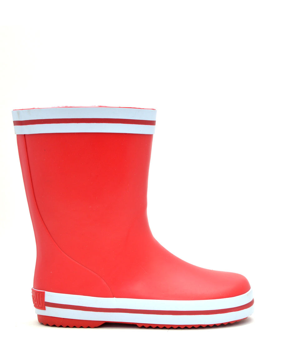 red gumboots