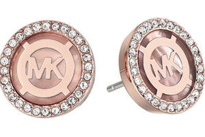 michael kors stud earrings gold