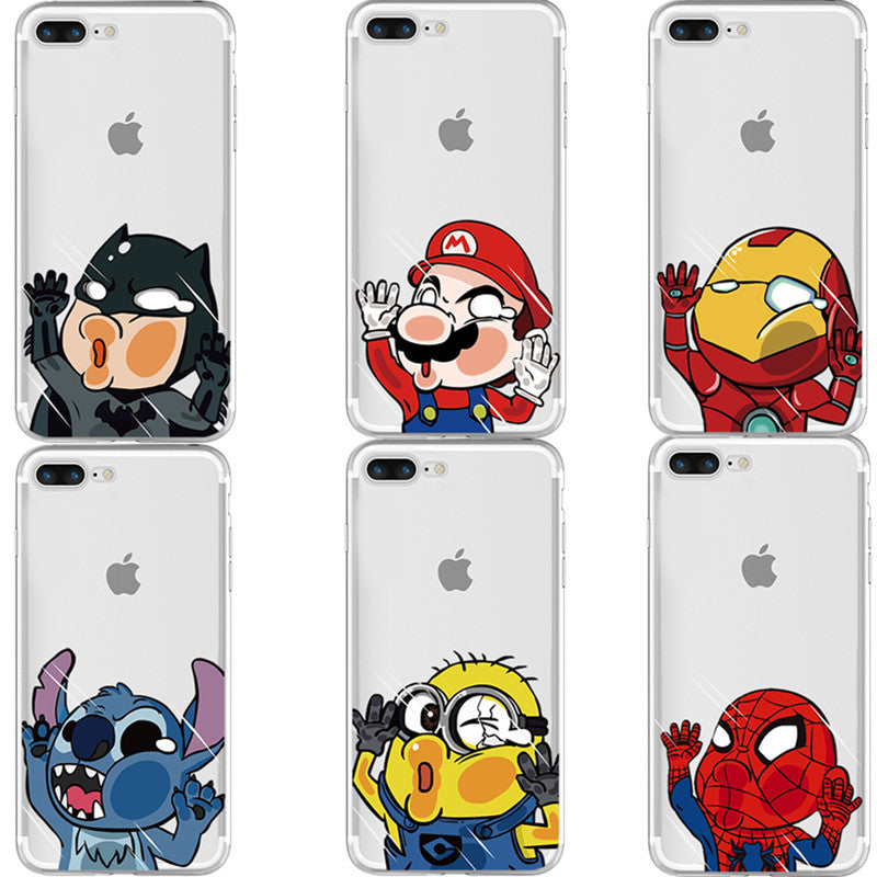 coque iphone 8 personnage