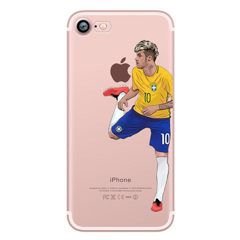 coque iphone 6 transparente neymar