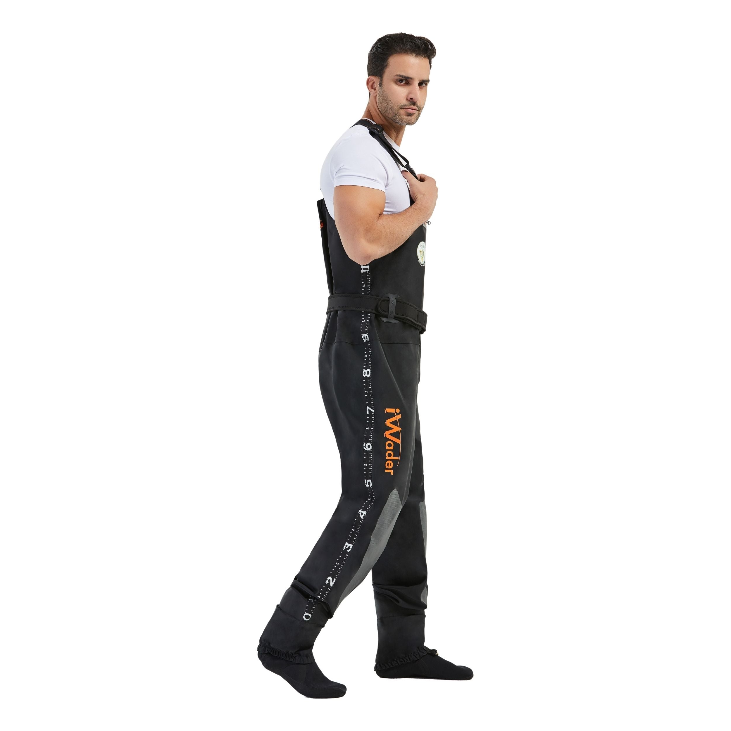 B1 Float Tubes wading pants with Zipper Front-- Breathable