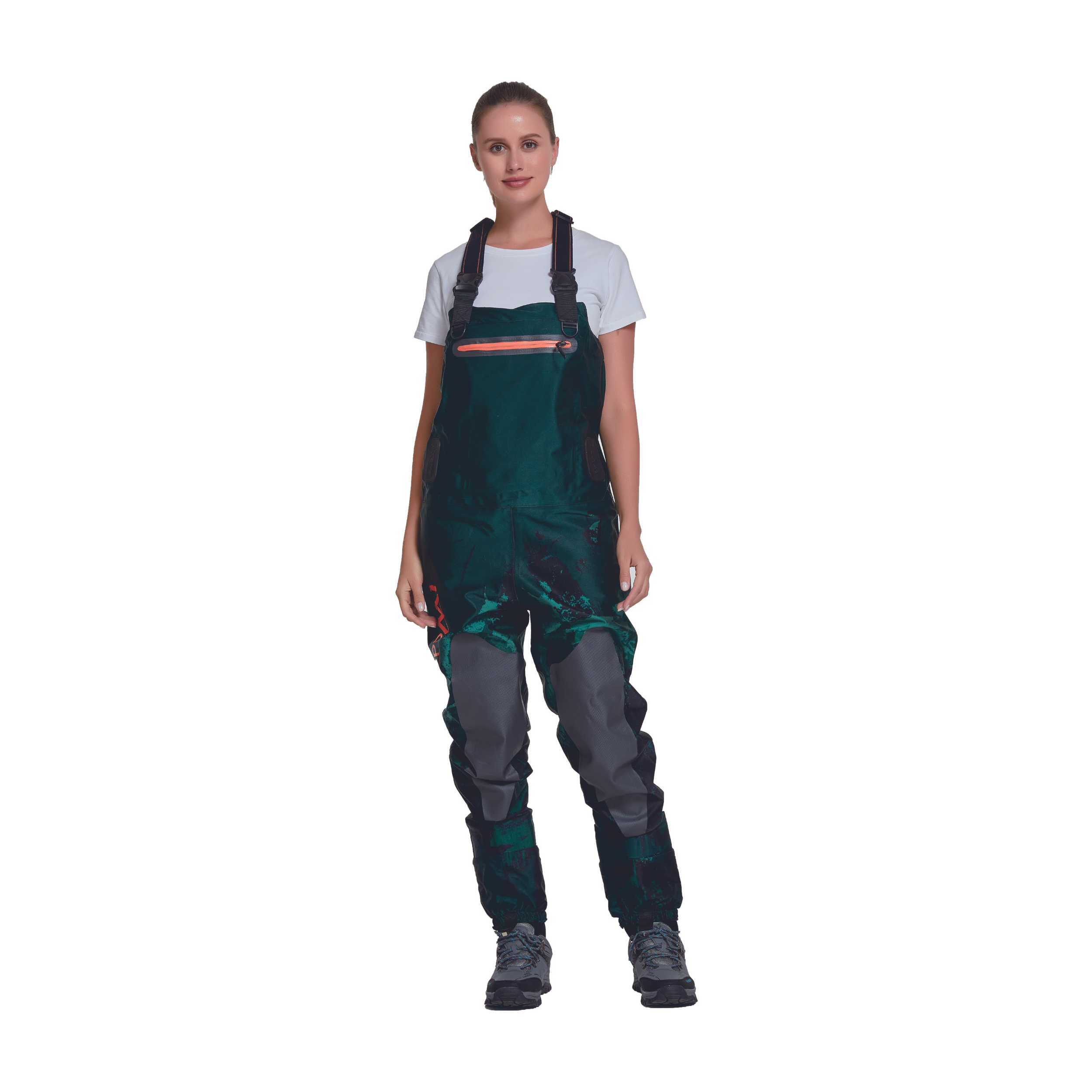 Women fishing in hip waders Stock Photos - Page 1 : Masterfile