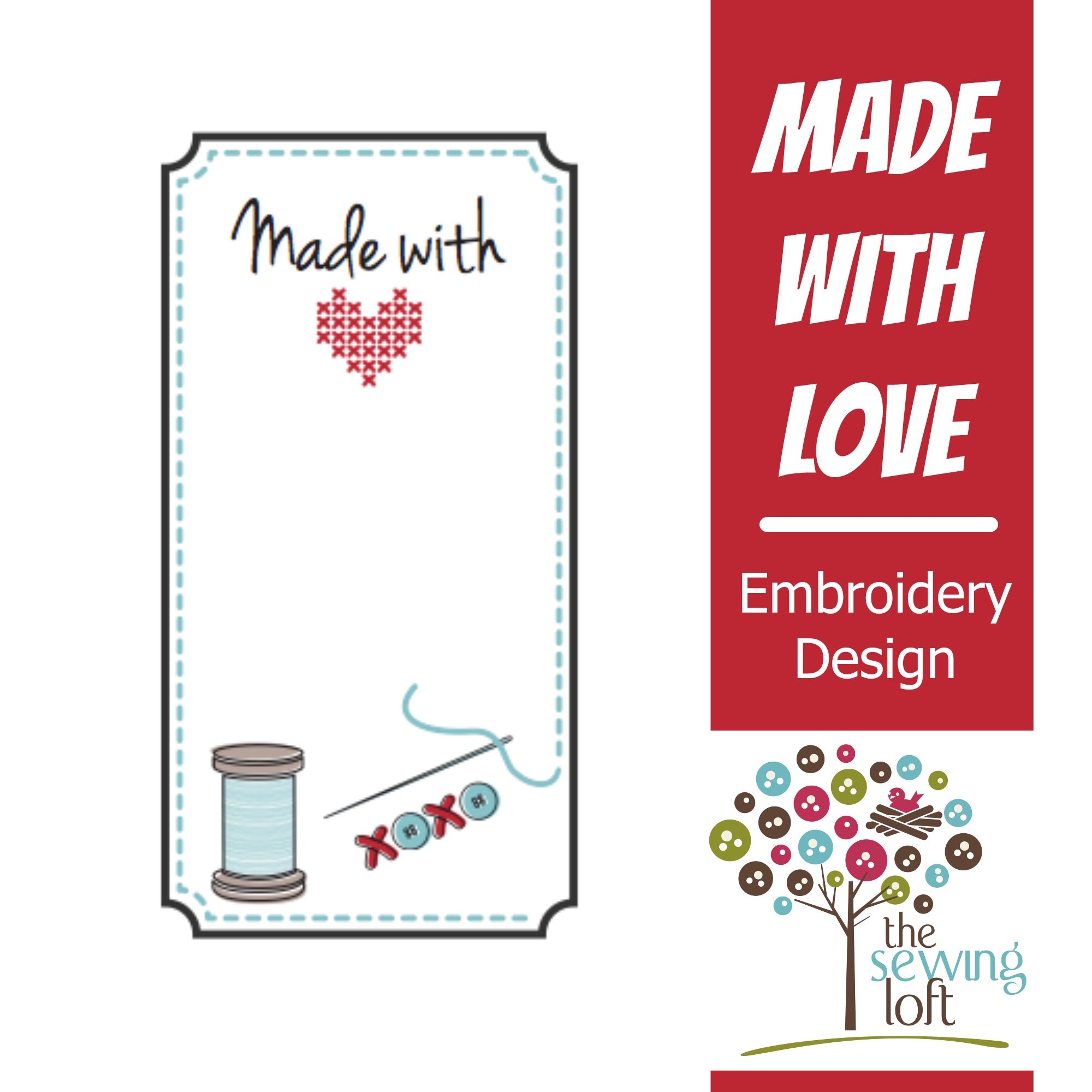 Made with Love Labels – TheSewingLoft