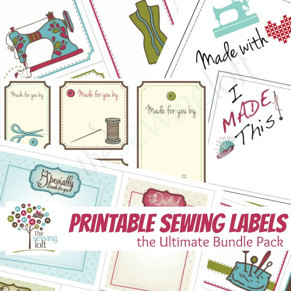 Printable Quilt Labels – TheSewingLoft