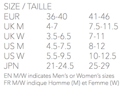 Sizing Guide for Halal Socks