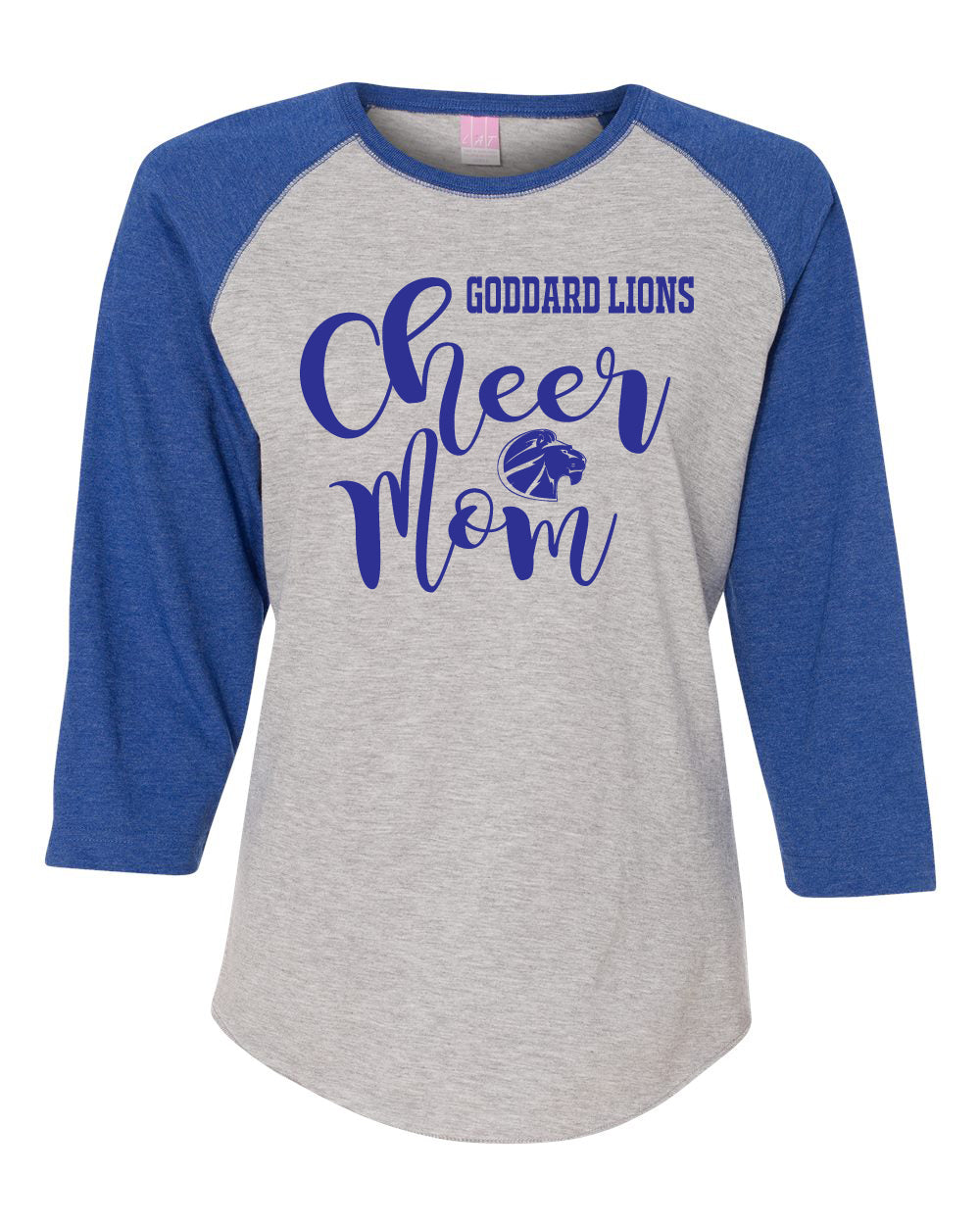 royal blue raglan shirt