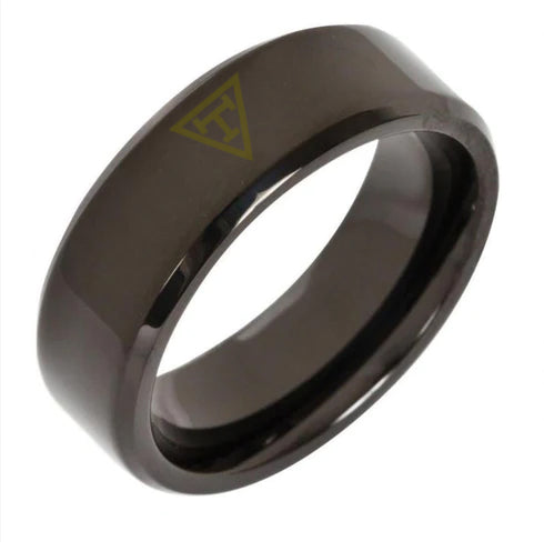 Royal Arch Chapter Ring - Tungsten Carbide Personalizable