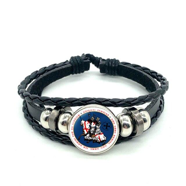 Knights Templar Commandery Bracelet - Knights On Horseback