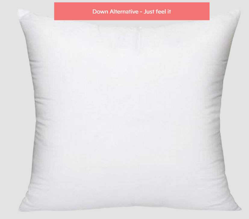 Pillow Insert: Polyester, Indoor / Outdoor