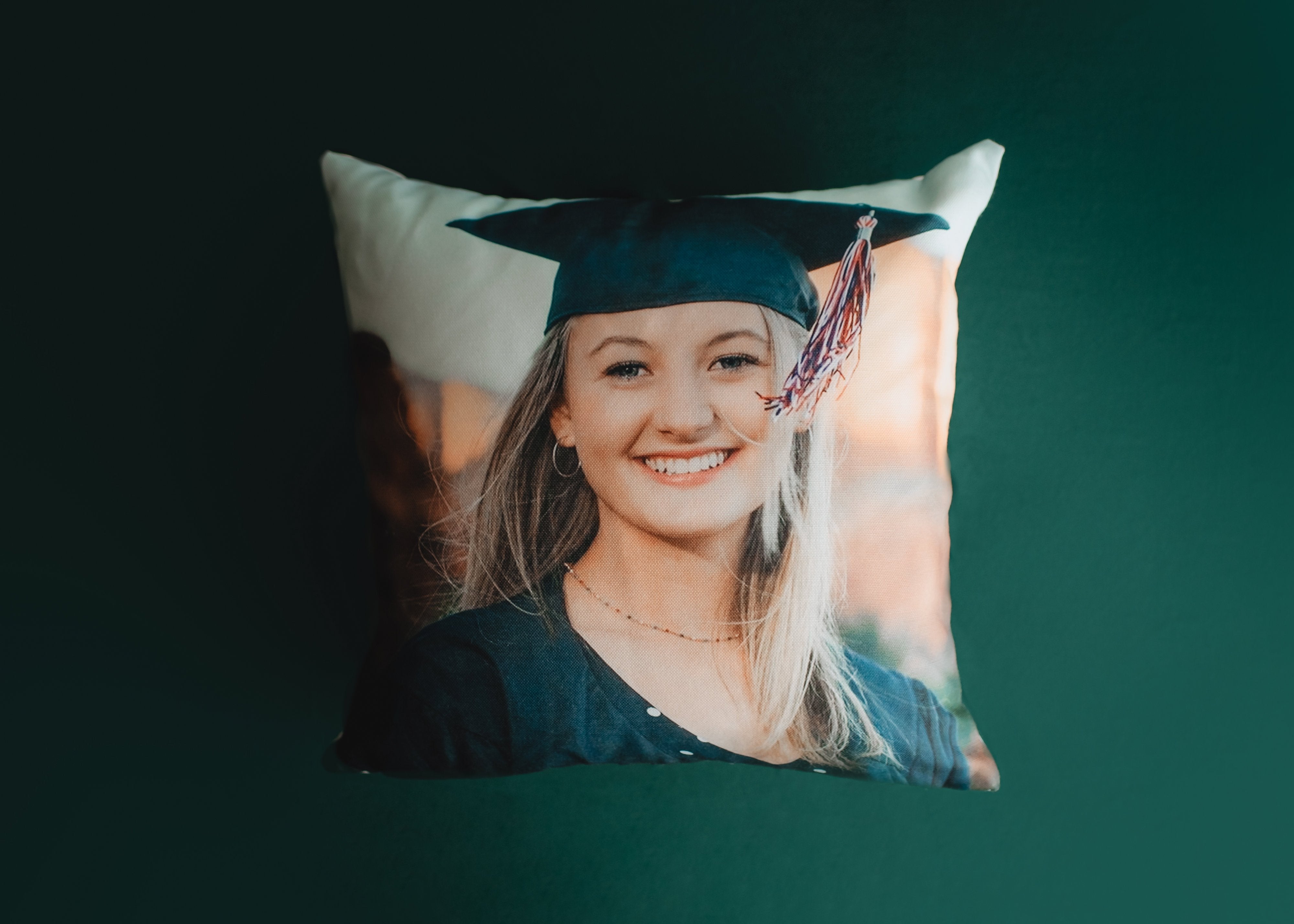 UniikPillows-Graduation Photo Pillow Grad Gift Pillow Custom Grad Pillow