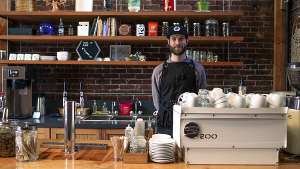 Marty and the bar at Terrain Cafe