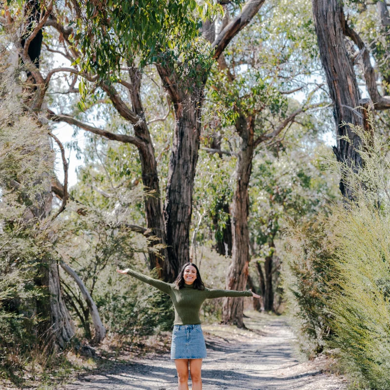 Dani in the forest