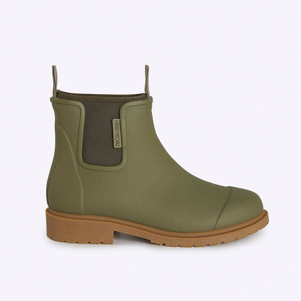 Bobbi Ankle Boot // Khaki Green - Merry People product image