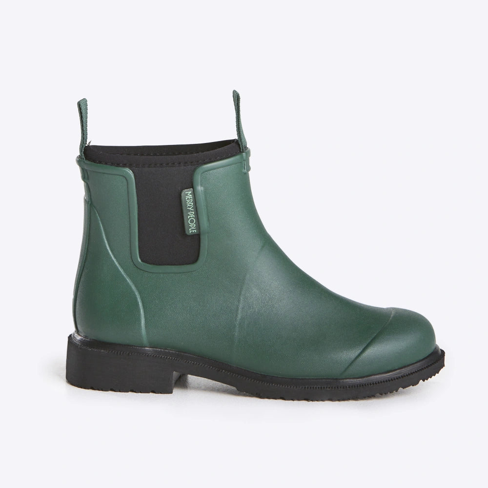 Image of Bobbi Ankle Boot // Alpine Green & Black