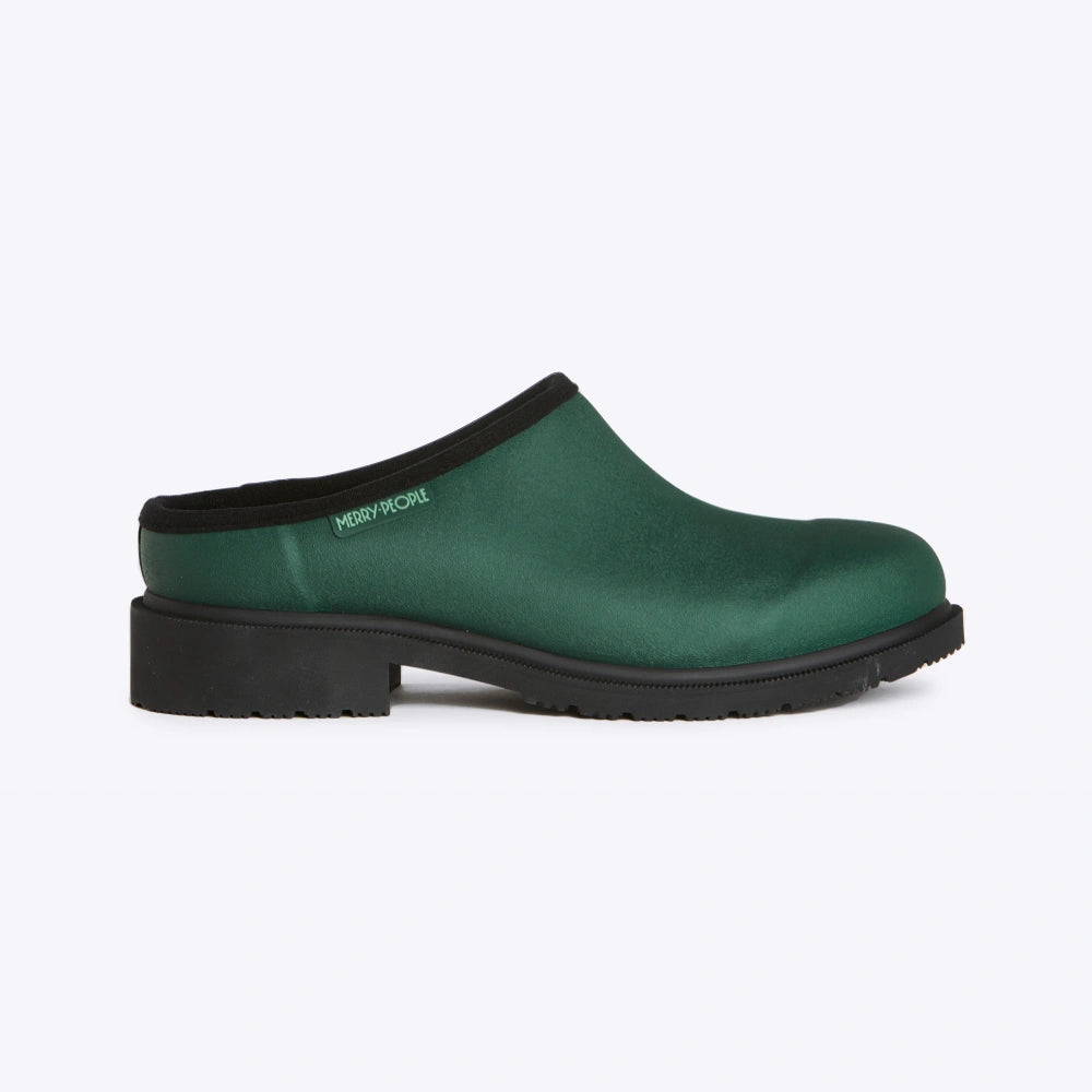 Image of Billie Clog // Alpine Green & Black
