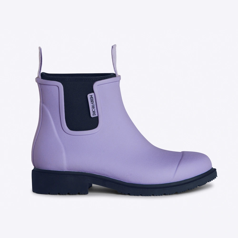 Image of Bobbi Ankle Boot // Lavender & Navy