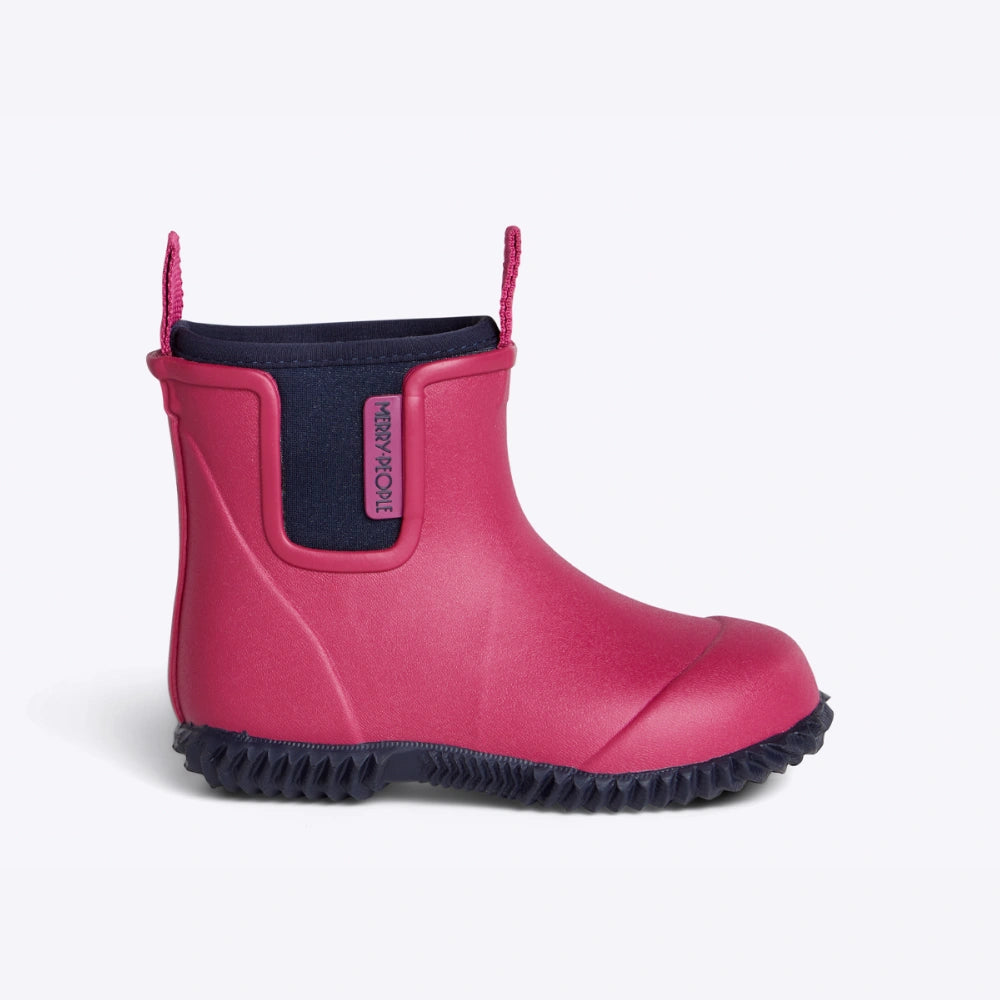 Image of Bobbi Kids Gumboot // Magenta & Navy