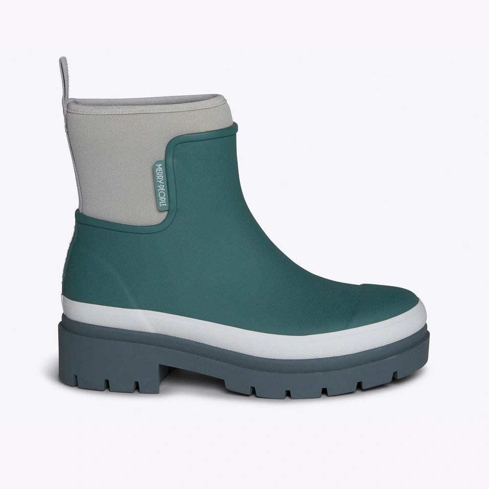 Image of Tully Boot // Teal & Grey