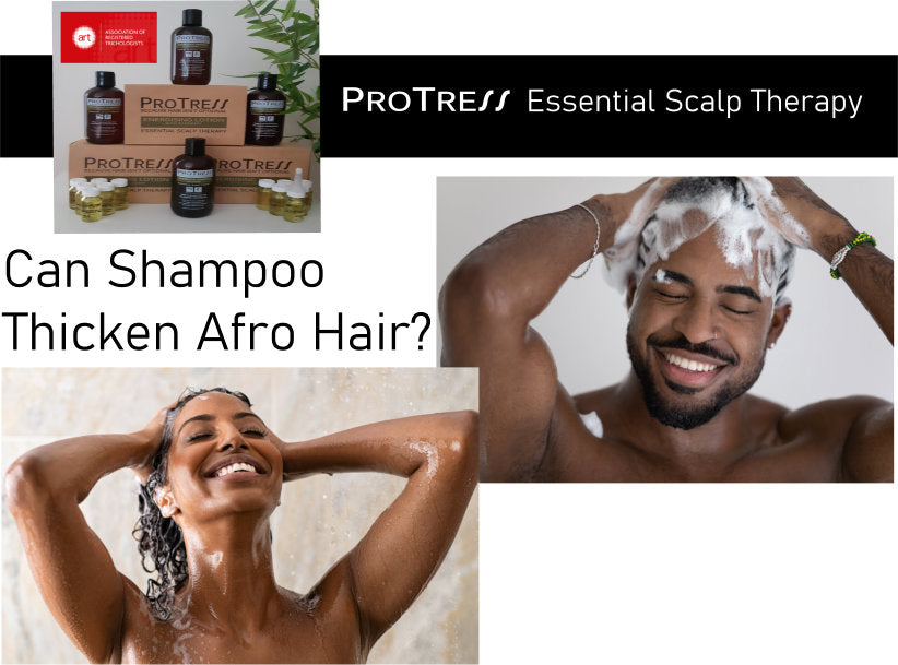 can shampoo thicken afro hair?