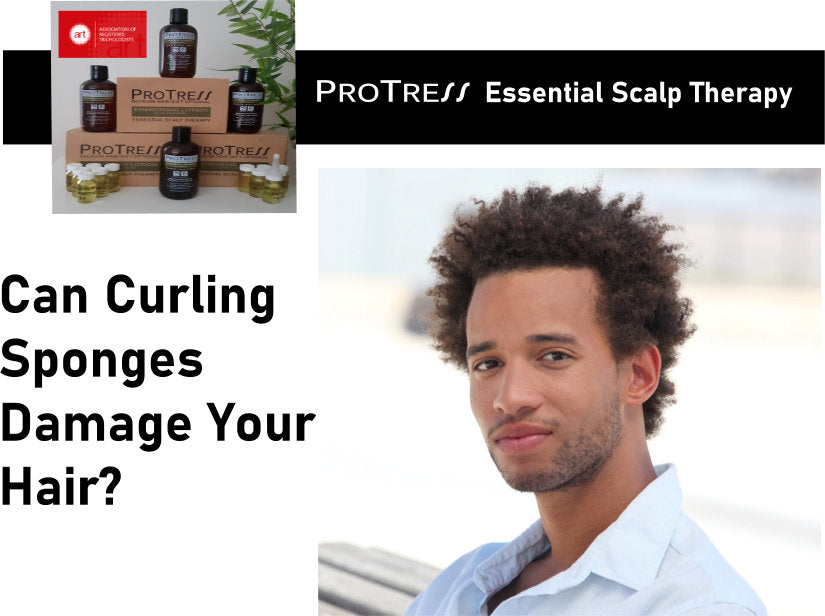 can curling sponges damage your hair?