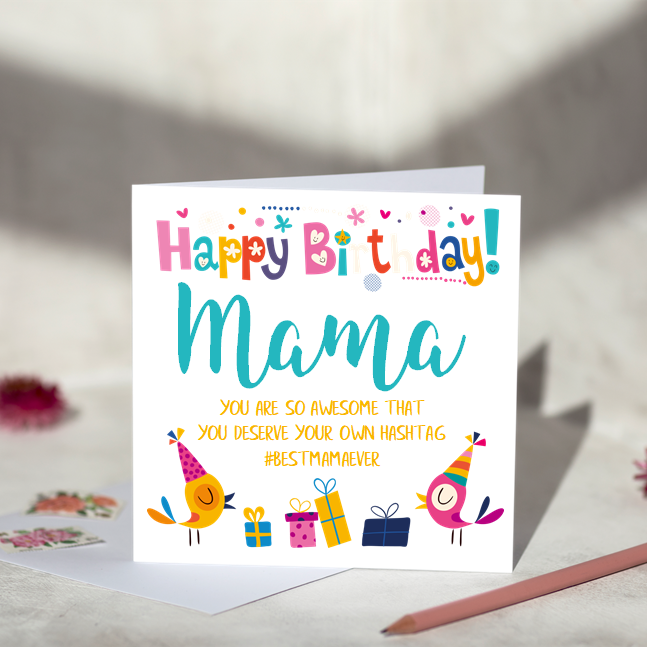 Happy Birthday Mom Greeting Card - Dreams After All