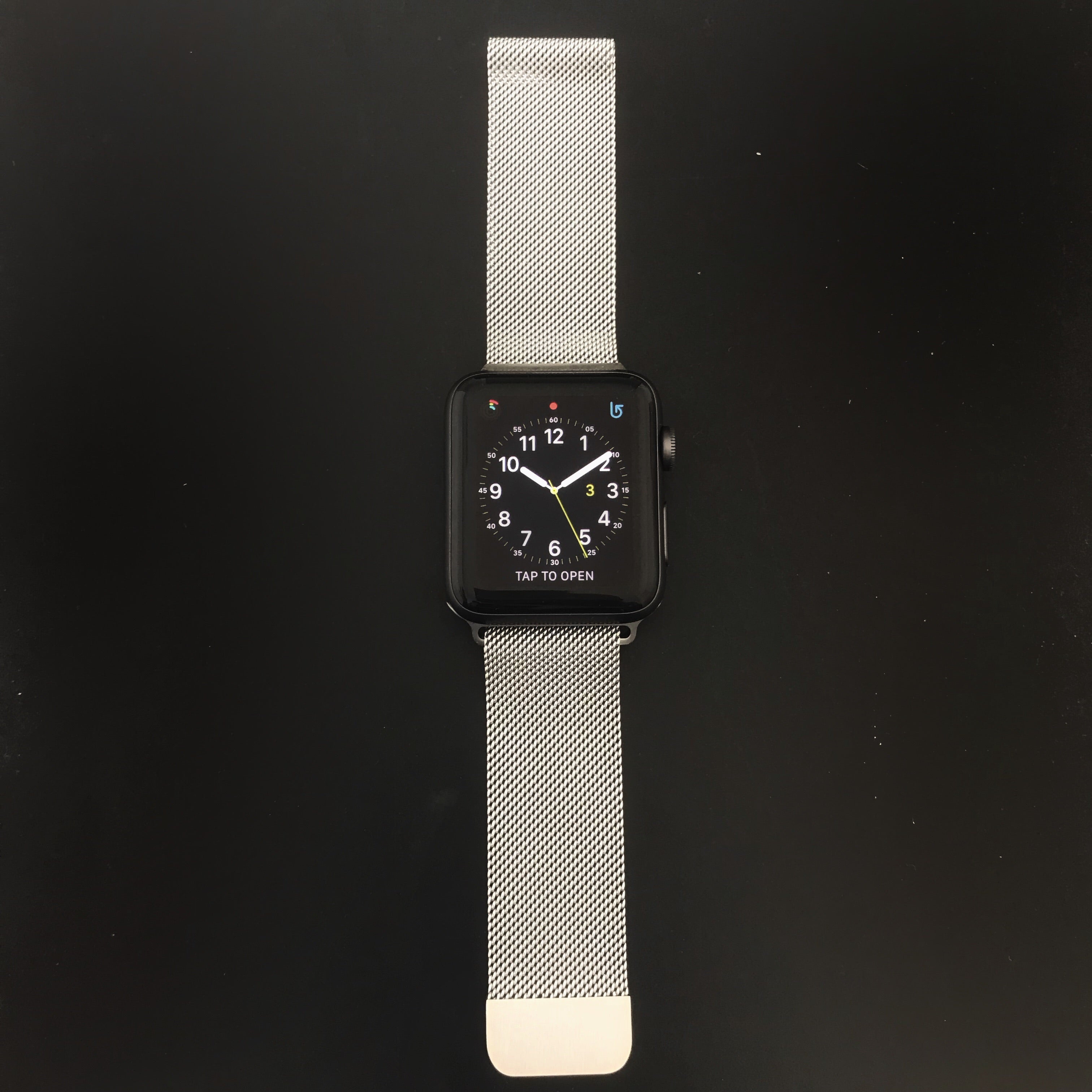 Silver Milanese Loop Apple Watch Band Australia Simple Straps