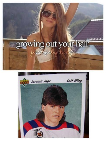 Growing out your hair