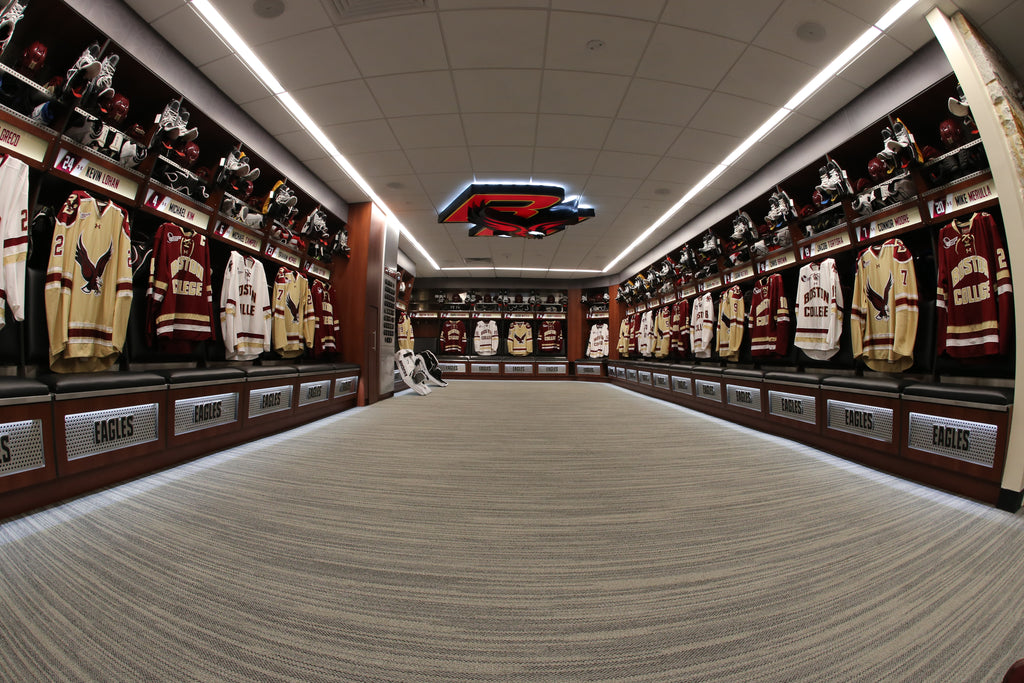 boston college hockey east hockey college hockey locker room top ten top 10 list of all locker rooms