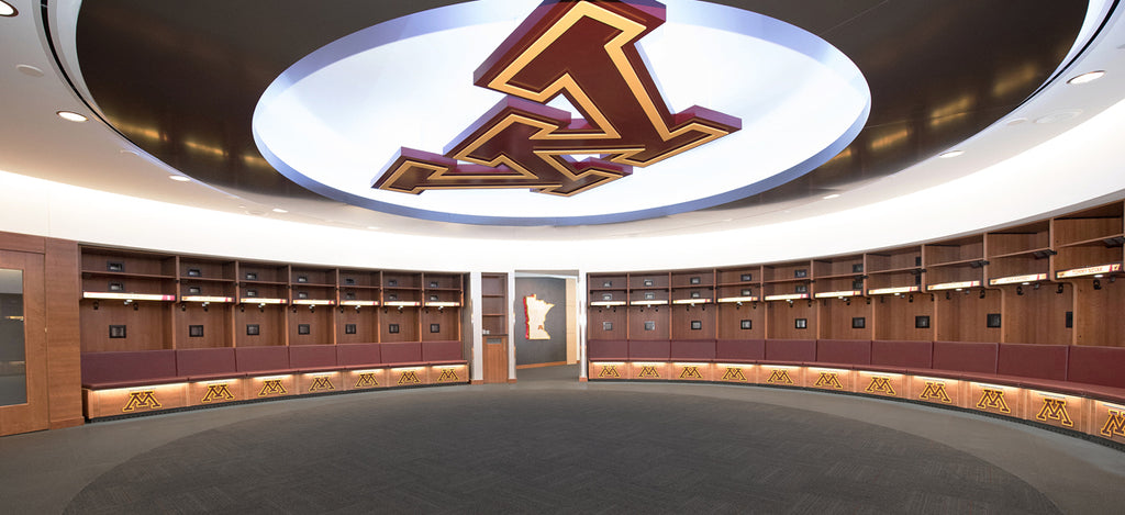 minnesota golden gophers big ten hockey college hockey locker room top 10 list