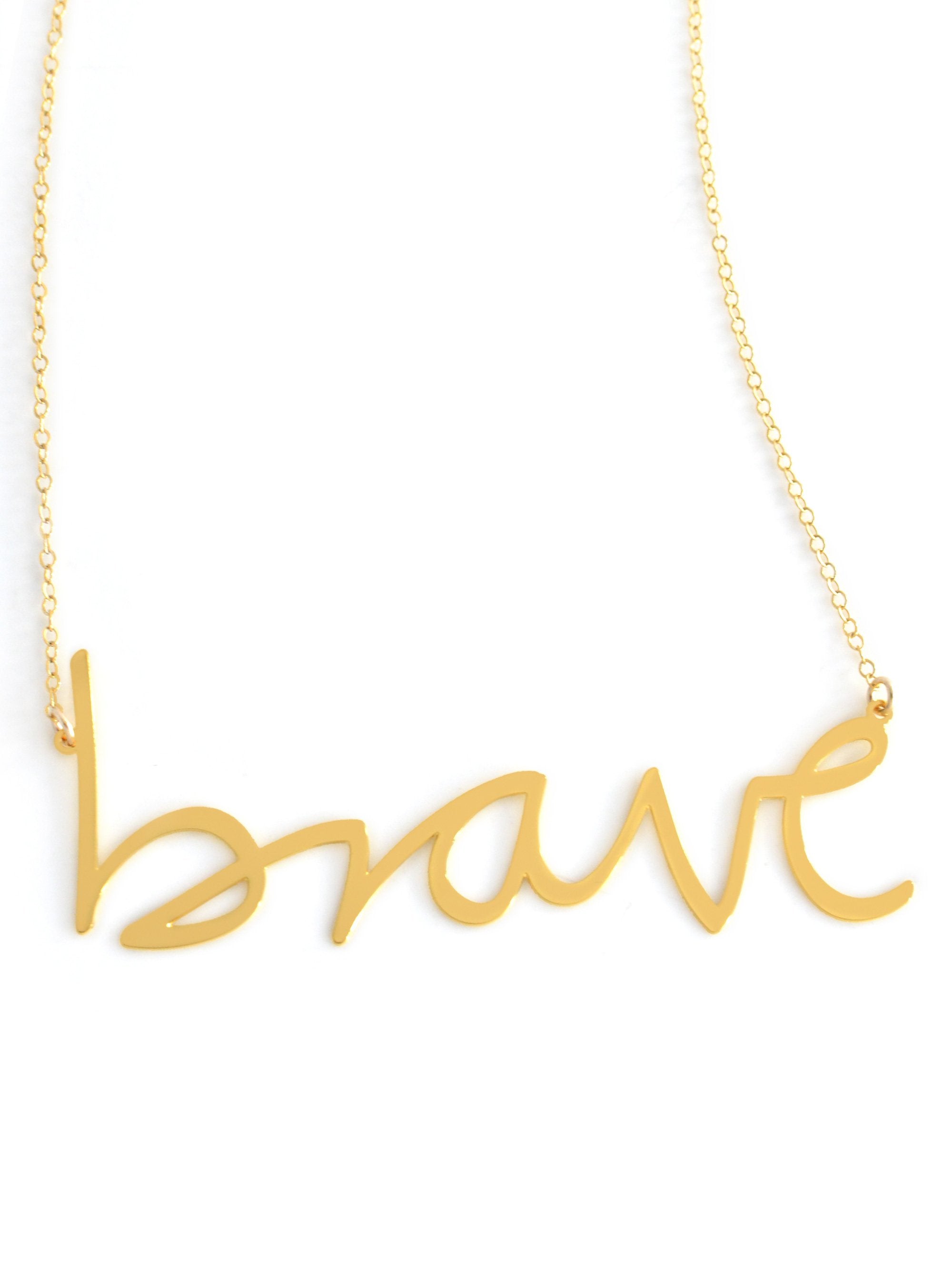 Brave Empowerment Necklace