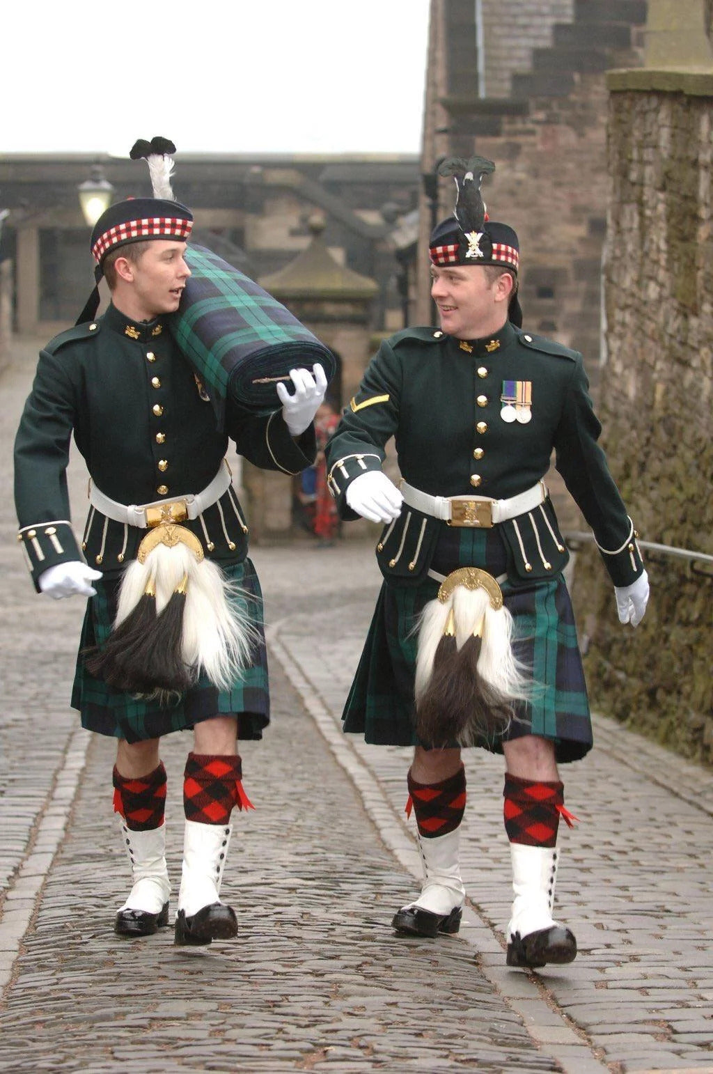 Royal Stewart Tartan Kilt With Belt And Sporran