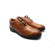 Luxury Ghillie Brogues - Tan – Scotland 