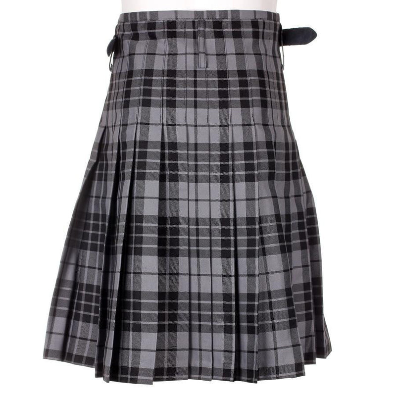 grey granite tartan kilt