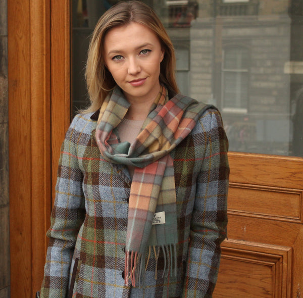 Buy Tartan Scarf, Scottish Wool Scarf Online - Dreamy London – dreamylondon