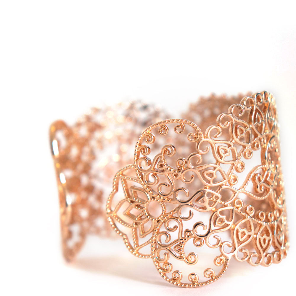 Filienna Jewelry | Filigree Heart Bracelet