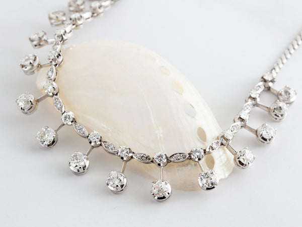 Heirloom Marquise Diamond Necklace