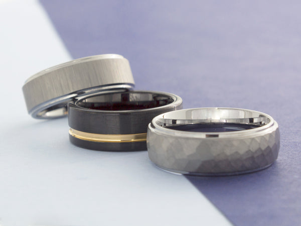 Pamela Lauz Tungsten Bands