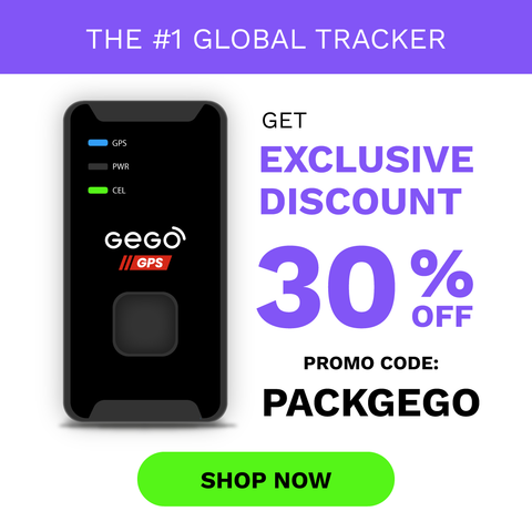 GEGO Tracker tsa guide to packing