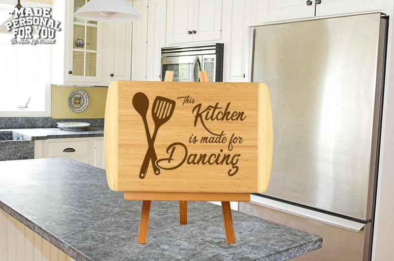 Personalized Cutting Board Laser Engraved Worlds Best Chef And Dad Ki Made Personal For You