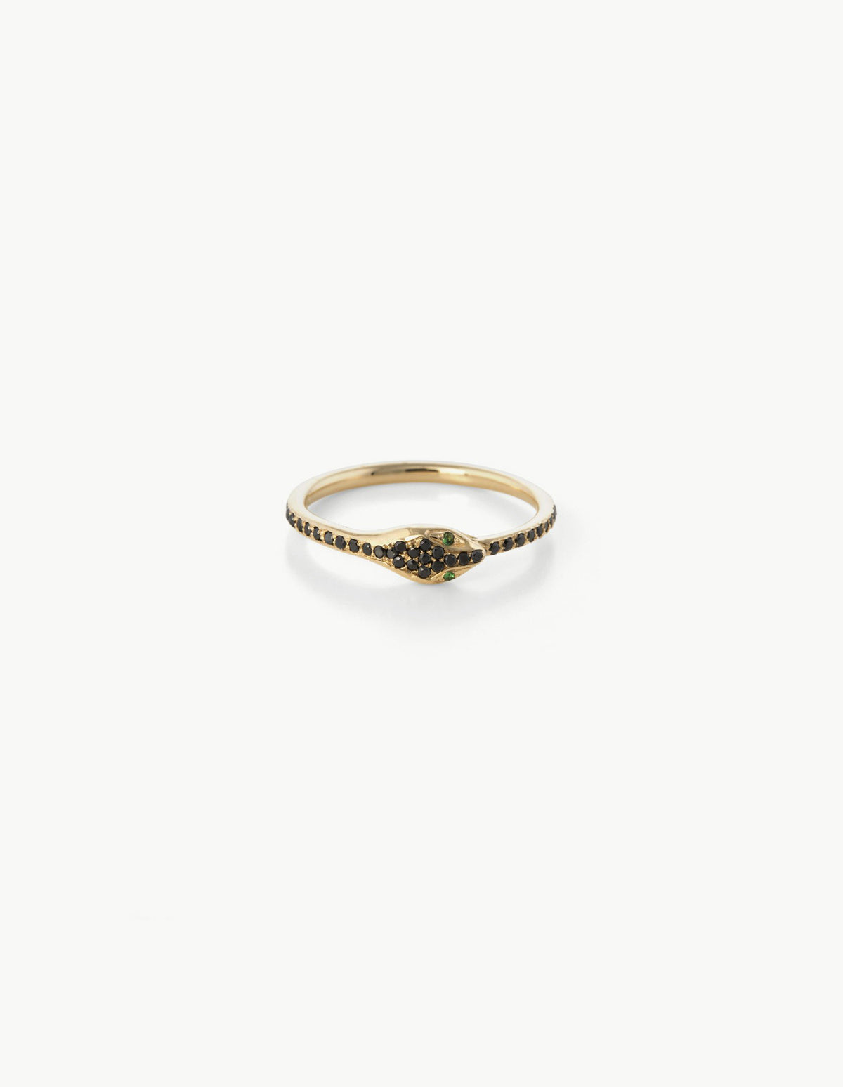 Kathryn Bentley Black Diamond Ouroboros Ring | Dream Collective